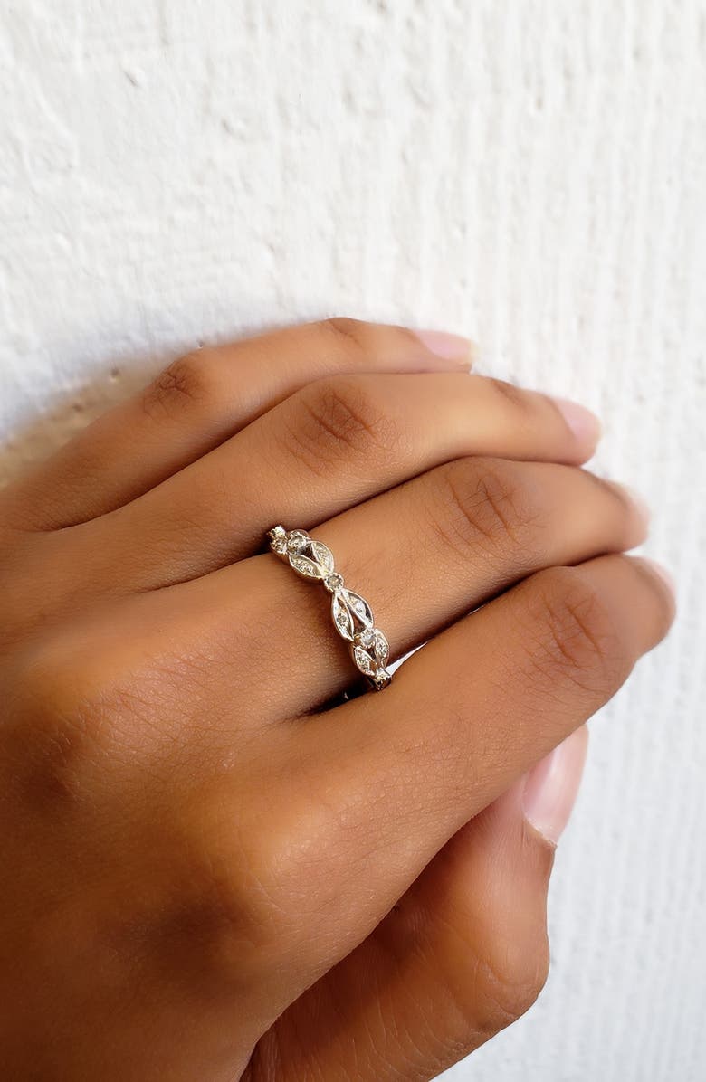 Sethi Couture Diamond Garland Band Ring, Alternate, color, 