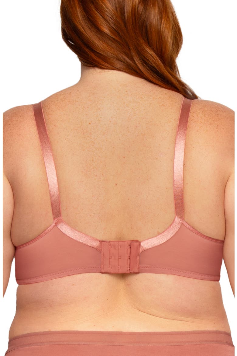Silky Smooth Underwire Unlined Bra, Alternate, color, DESERT DAWN
