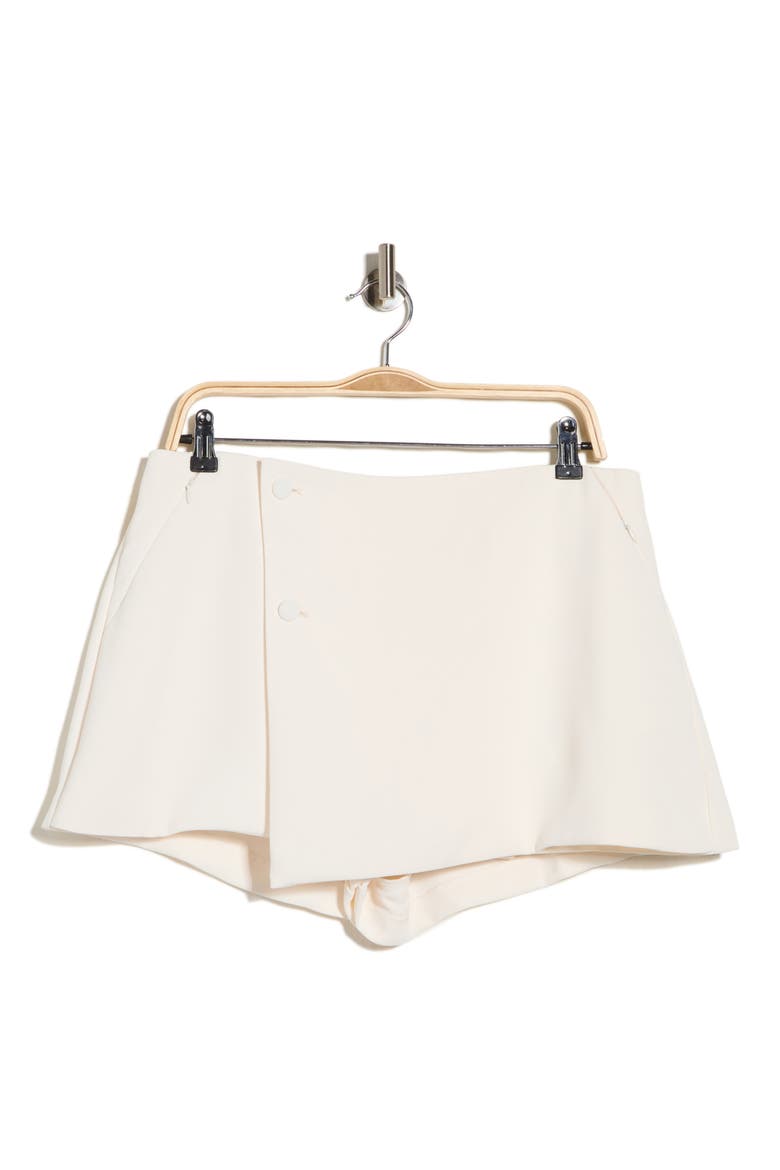 Luxe Suiting Skort, Alternate, color, SOFT SHELL