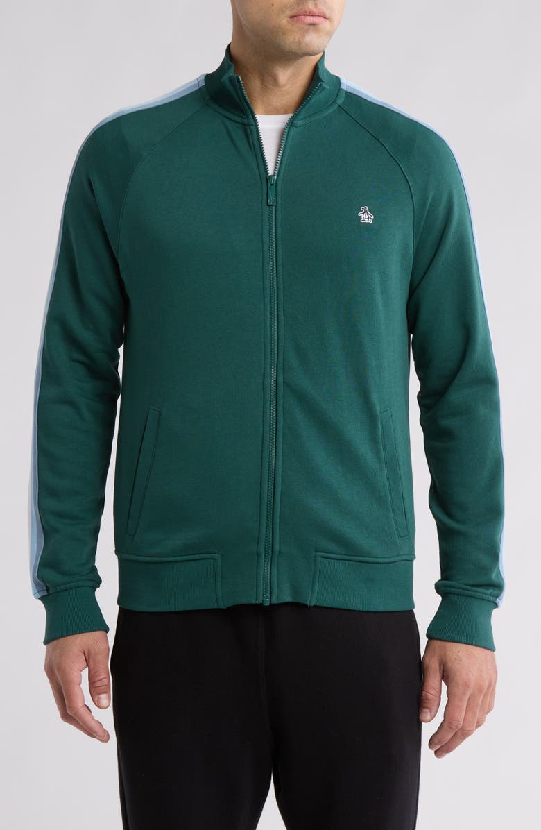 Original Penguin Stripe Track Jacket, Main, color,