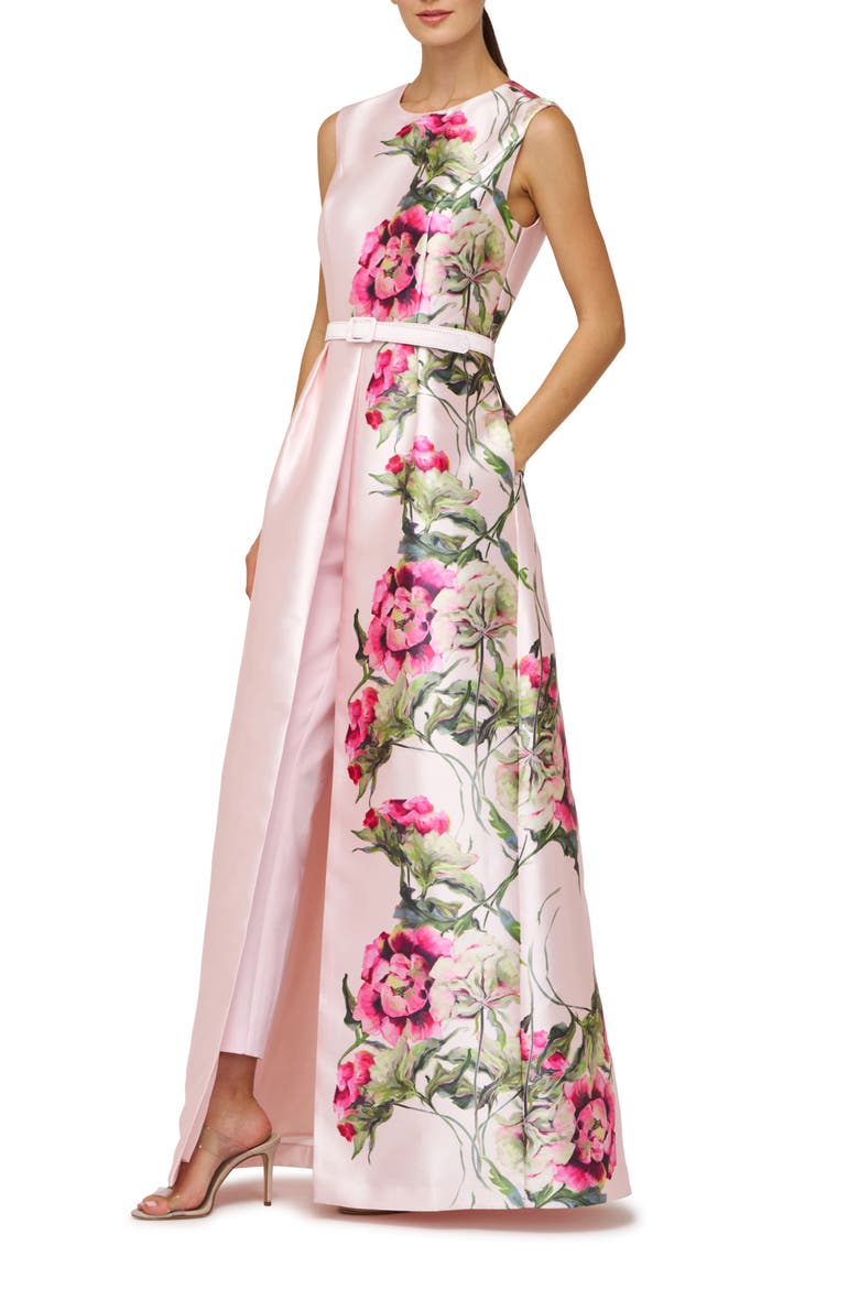 Finley Floral Walk-Through Jumpsuit, Alternate, color, BLUSH