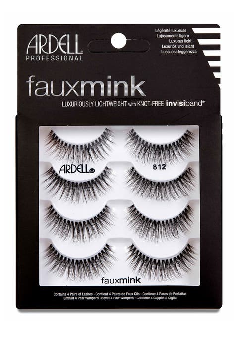 Faux Mink 812 Lashes - Pack of 4
