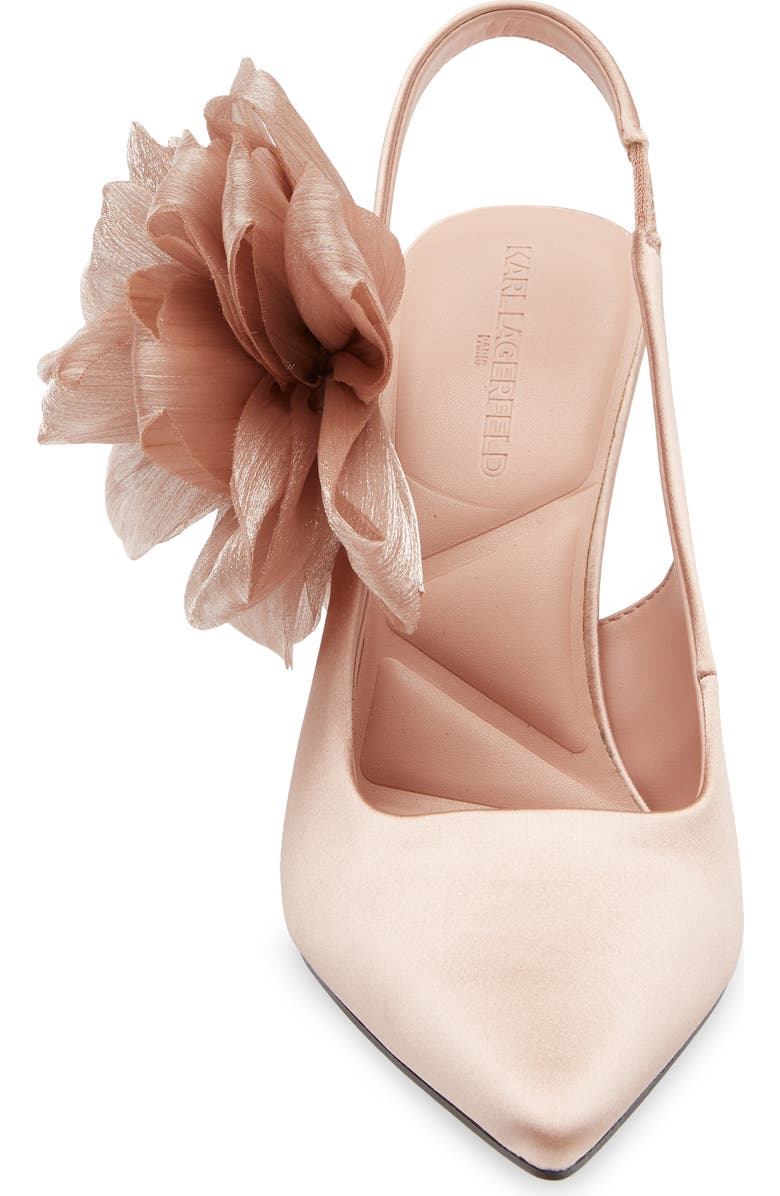 KARL LAGERFELD PARIS Sariyah Slingback Pump, Alternate, color, Blush