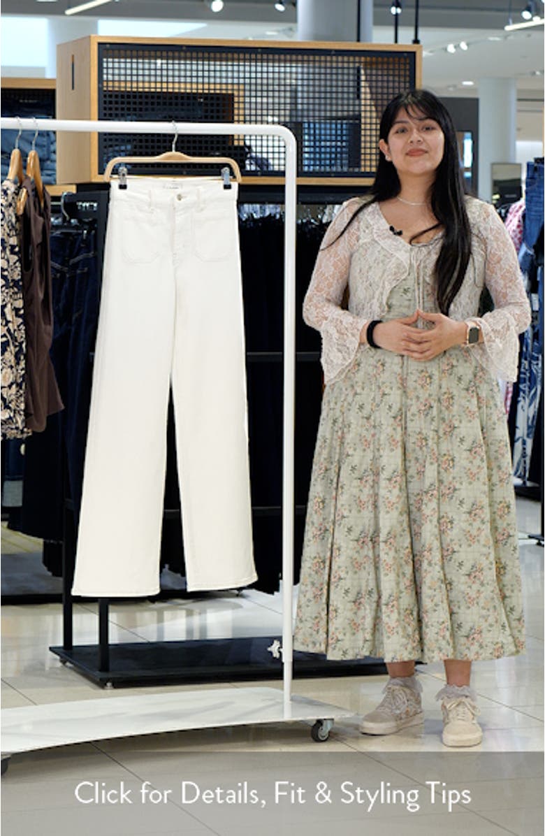 Le Slim Palazzo Jeans, sales video thumbnail