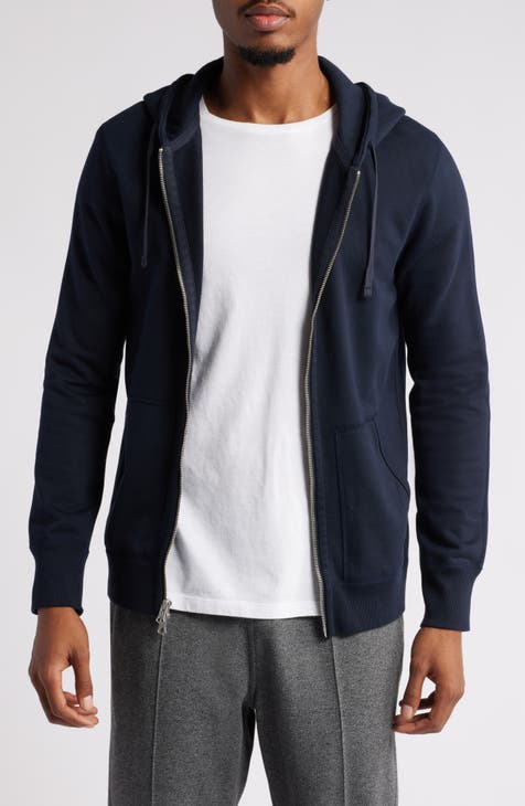 Cotton zip up hoodies best sale