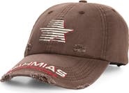 NAHMIAS Distressed Miracle Sportswear Adjustable Baseball Cap