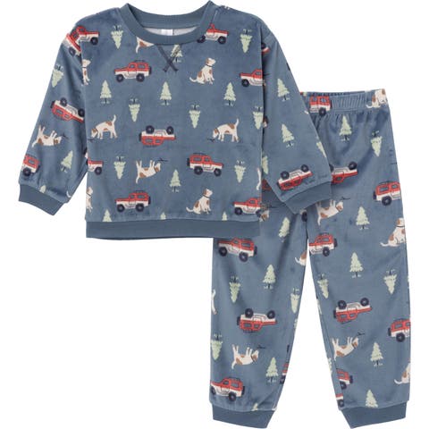 Fleece Pajama Top & Pant Set (Toddler)