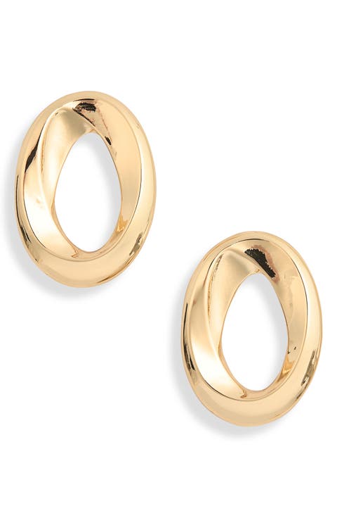 Oval Runway Earrings