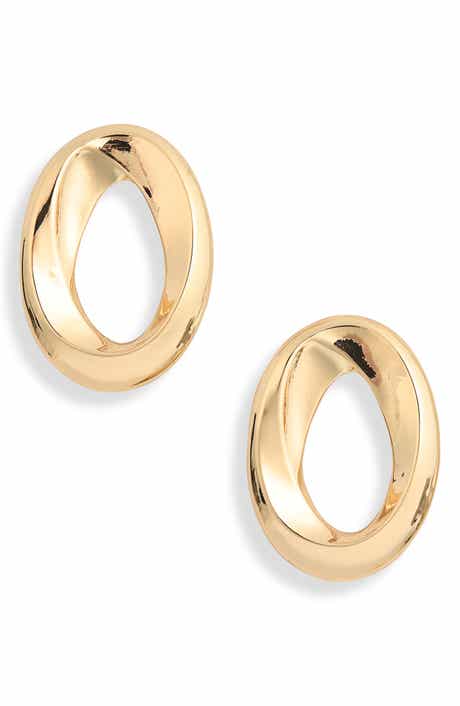Oval Runway Earrings