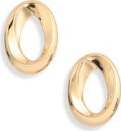 Ettika Oval Runway Earrings