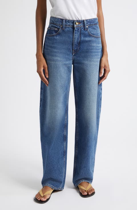 Rider Low Rise Barrel Leg Jeans (Salt Wash)