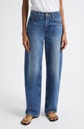 OSSOU Rider Low Rise Barrel Leg Jeans