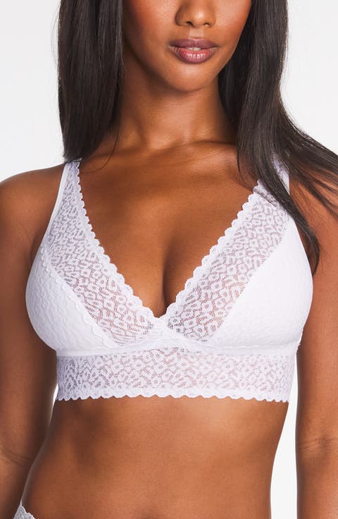 High Bar Lace Trim Bralette