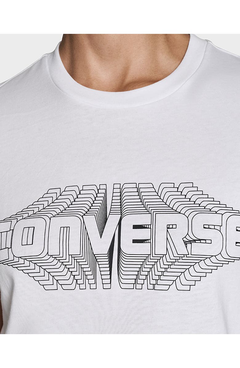 Converse Multiplied T-Shirt, Alternate, color, White 10A