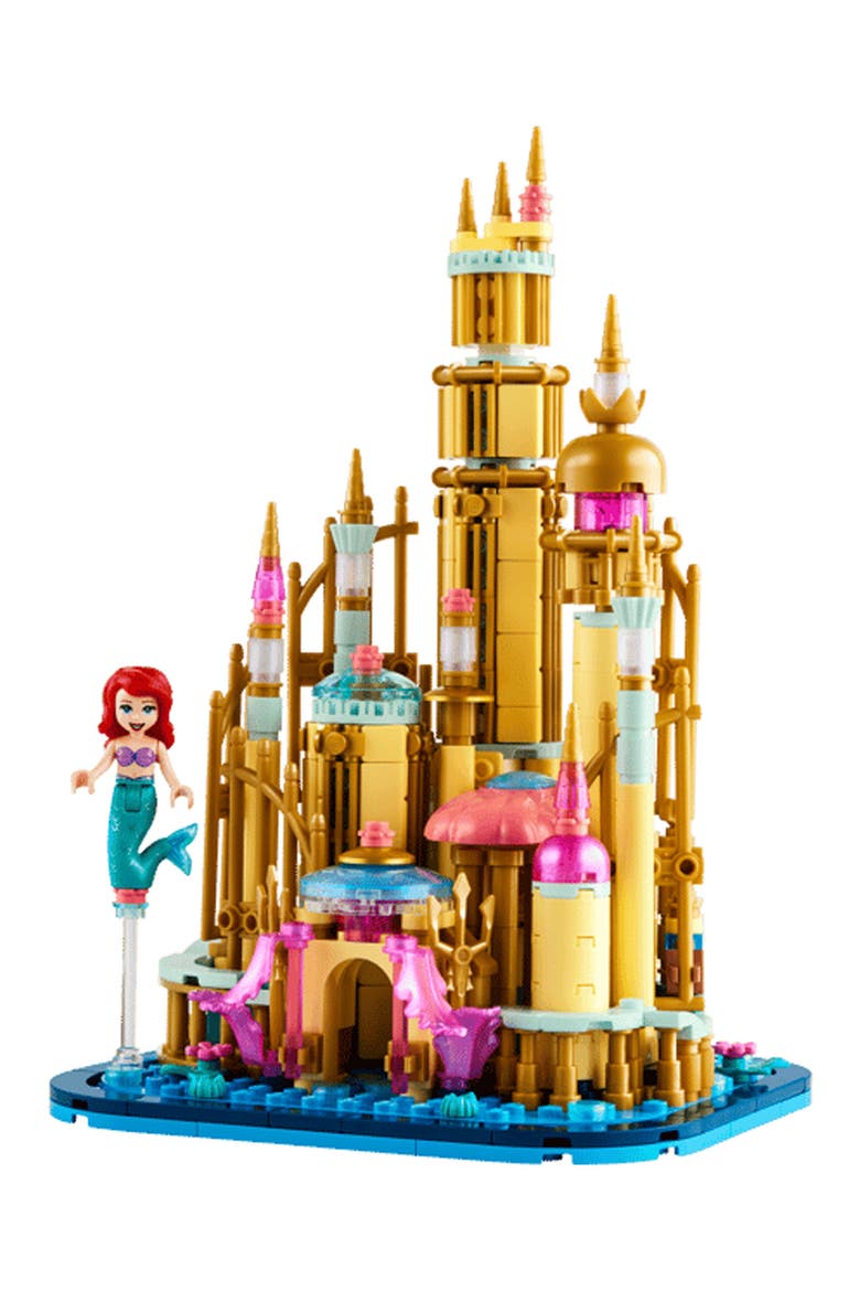 40708 Mini Disney Ariel’s Castle Set, Main, color, MULTI