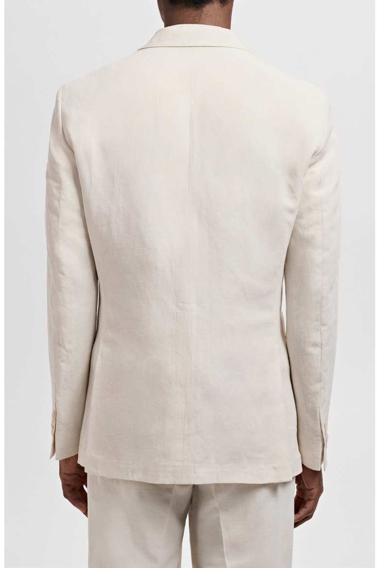 Slim Fit Suit Blazer, Alternate, color, ECRU