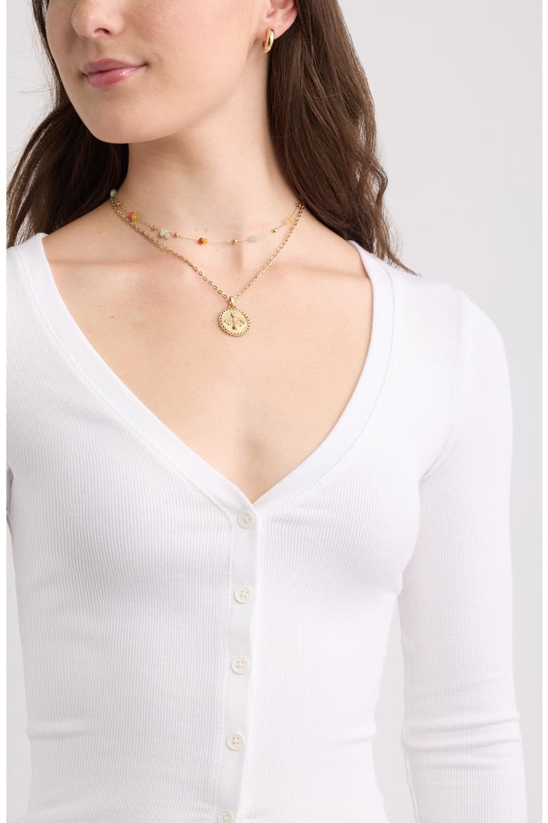 Rib Knit V-Neck Cardigan, Alternate, color, WHITE
