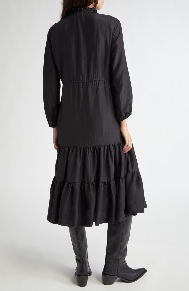 MILLE Astrid Floral Long Sleeve Cotton Dress, Alternate, color, 