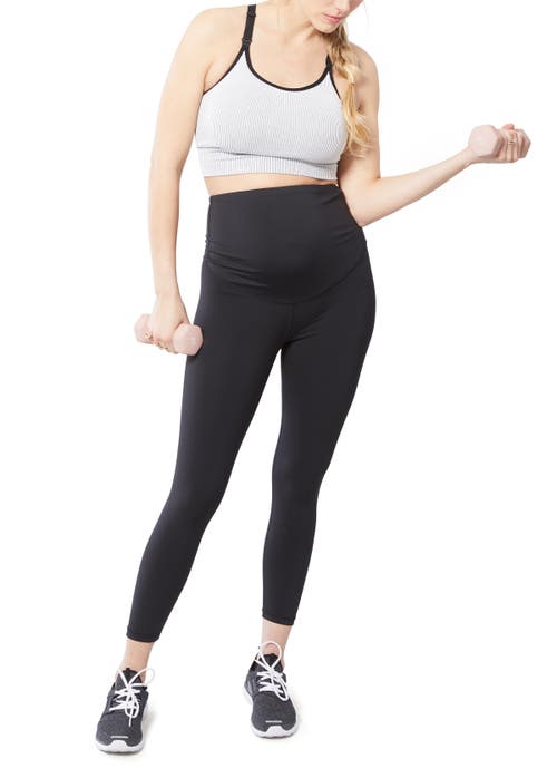 Ingrid & Isabel Maternity 7/8 Legging In Black