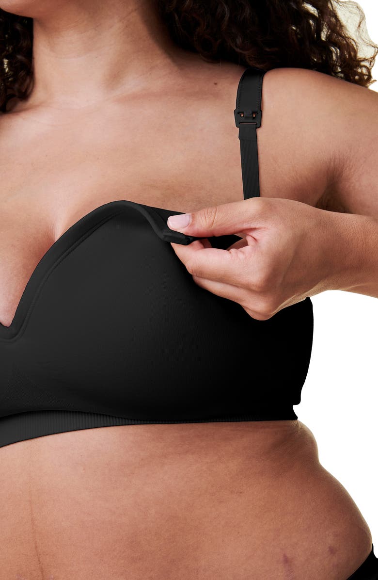 Bravado Designs Plunge Wireless Maternity/Nursing Bra, Alternate, color,