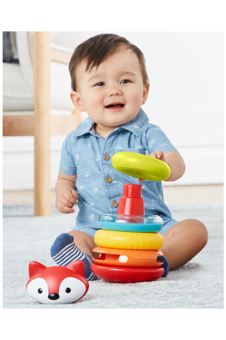 Explore More Stacking Toy, Alternate, color, MULTI