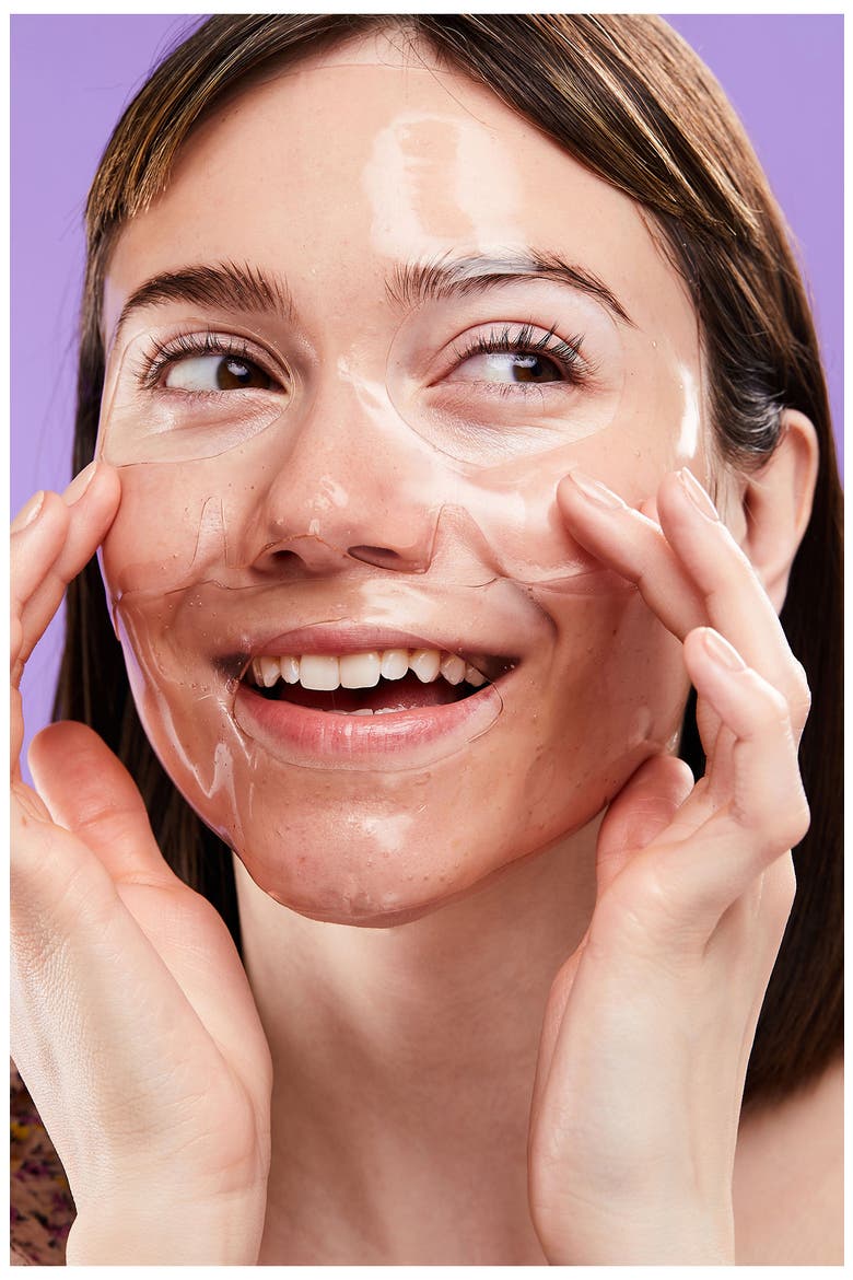 Bubbly Bright Hydrogel Mask, Alternate, color, NO COLOR