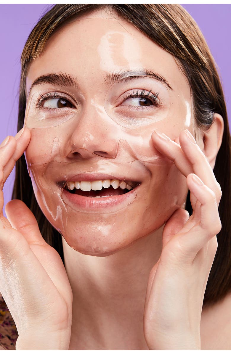 Patchology Bubbly Bright Hydrogel Mask, Alternate, color, 