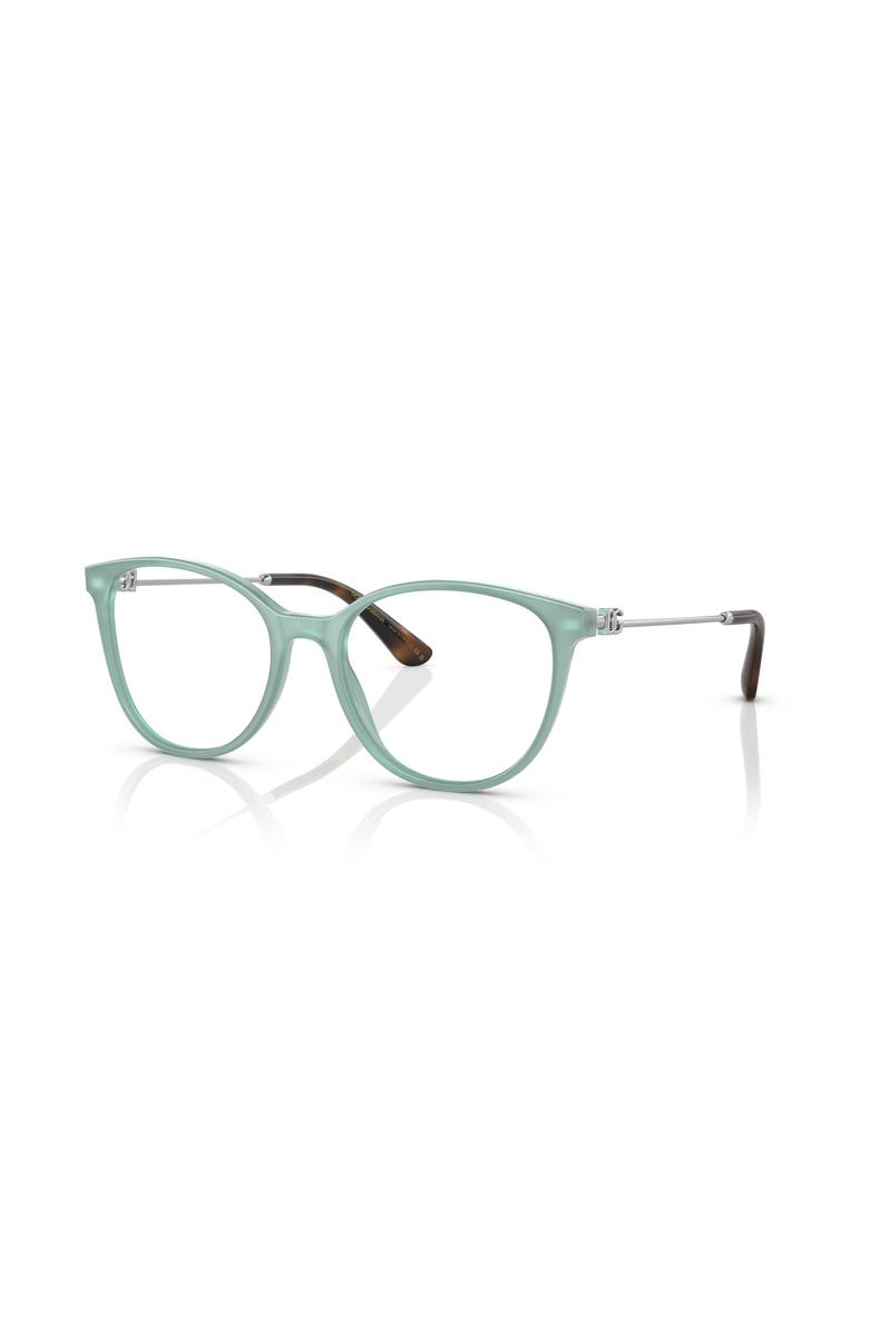 Dolce&Gabbana 52mm Butterfly optical glasses, Main, color, Green
