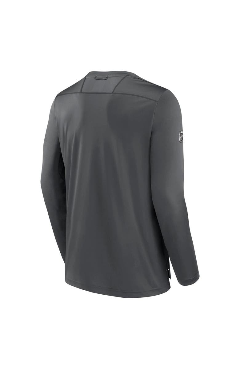 FANATICS Men's Fanatics Branded Charcoal Vegas Golden Knights 2024 NHL Winter Classic Authentic Pro Tech Long Sleeve T-Shirt, Alternate, color, Charcoal