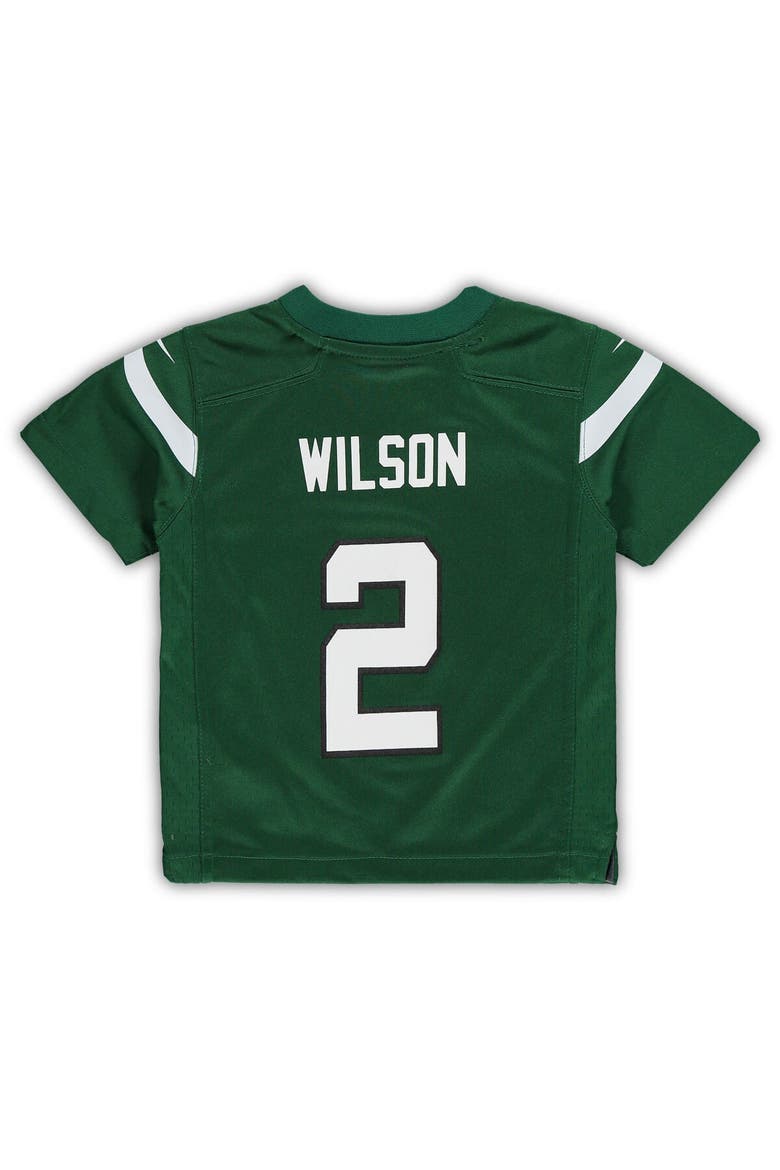 Toddler Nike Zach Wilson Green New York Jets Game Jersey, Alternate, color, Green