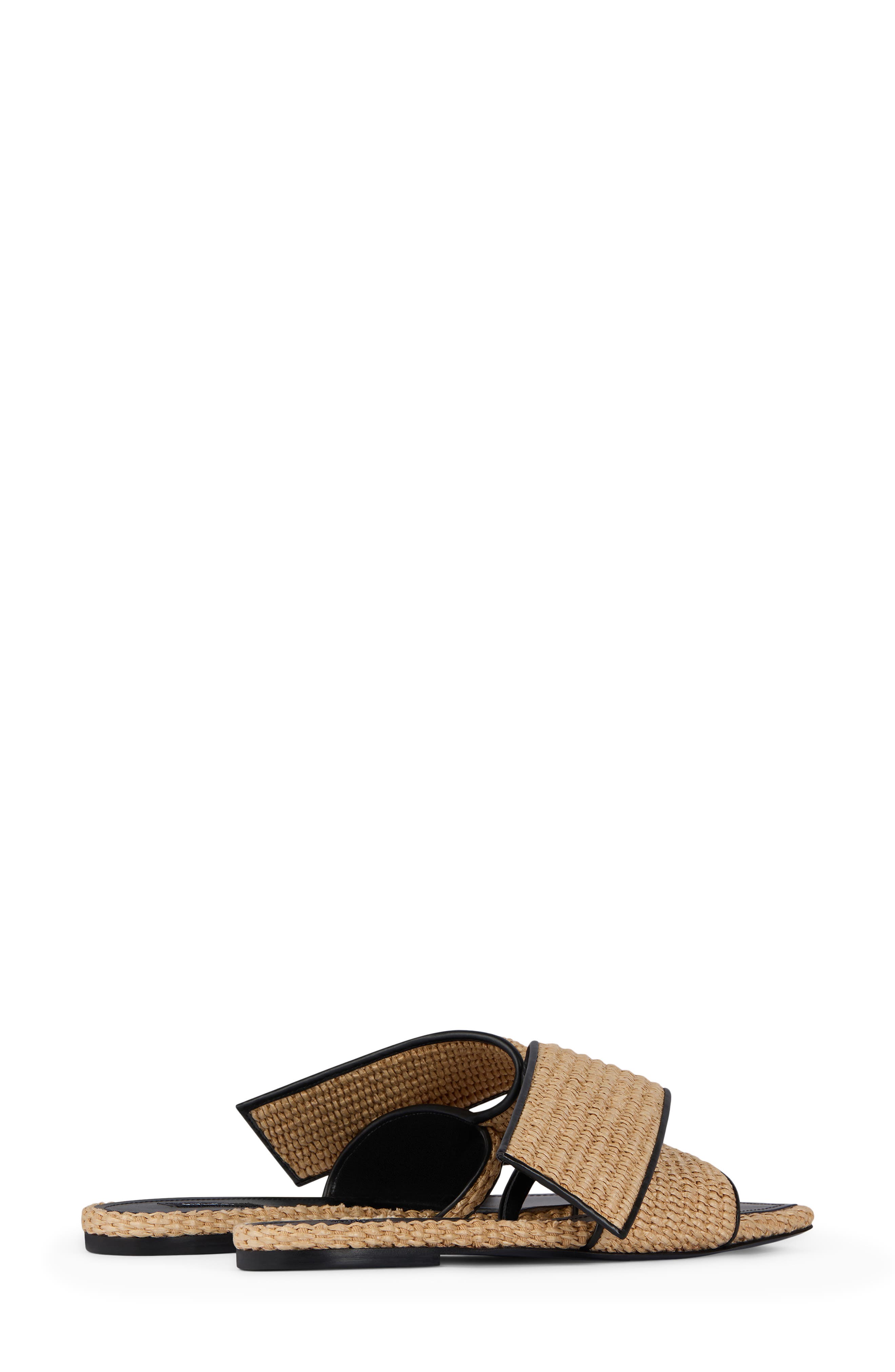 Givenchy Twisted Ribbon Sandal, Alternate, color, Natural