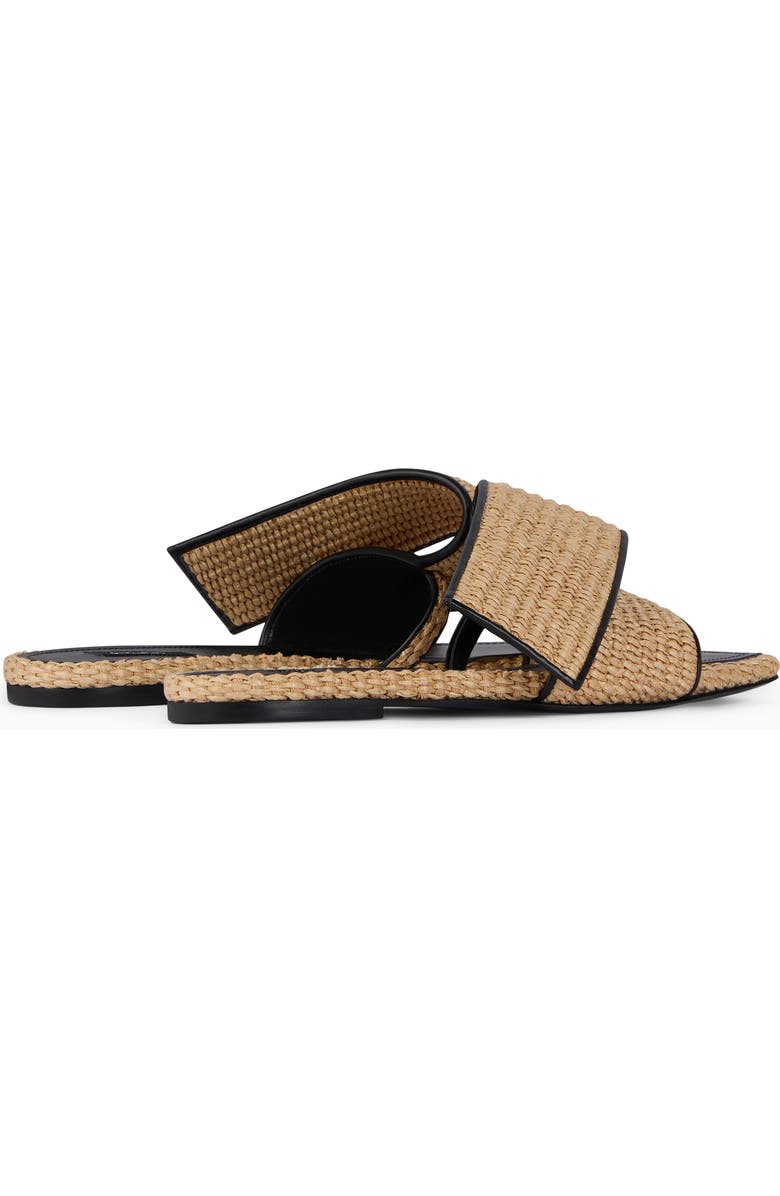 Givenchy Twisted Ribbon Sandal, Alternate, color, Natural