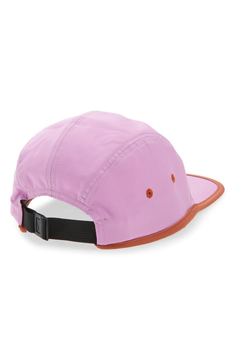 Nike Dri-FIT Flu Unstructured Swoosh Baseball Cap, Alternate, color, Light Magenta/ Peach/ Orange