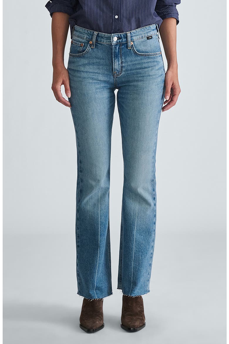 Vicky Mid Rise Bootcut Jeans, Main, color, MID SHADED CLASSIC B