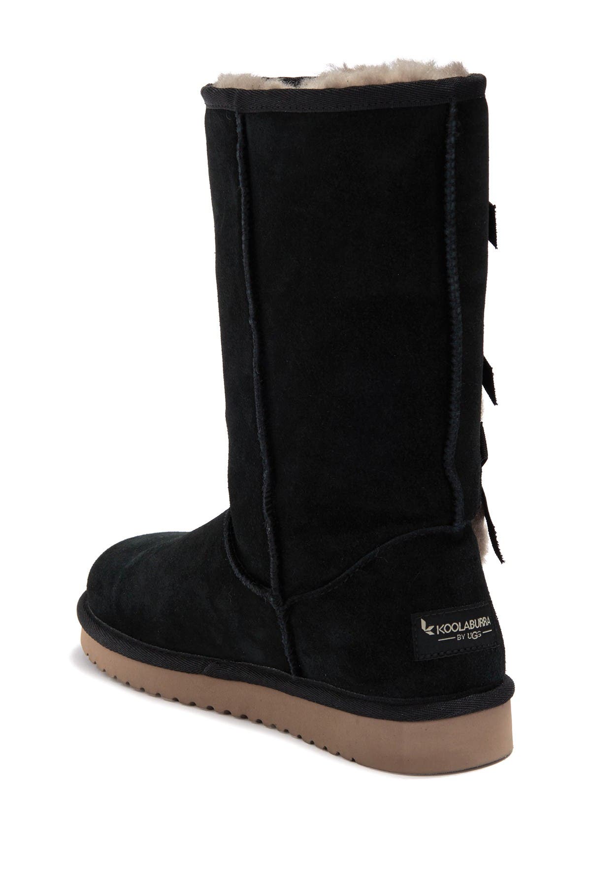Koolaburra by UGG<sup>®</sup> Koolaburra by UGG Victoria Tall Genuine Dyed Shearling Trim & Faux Fur Boot, Alternate, color, 