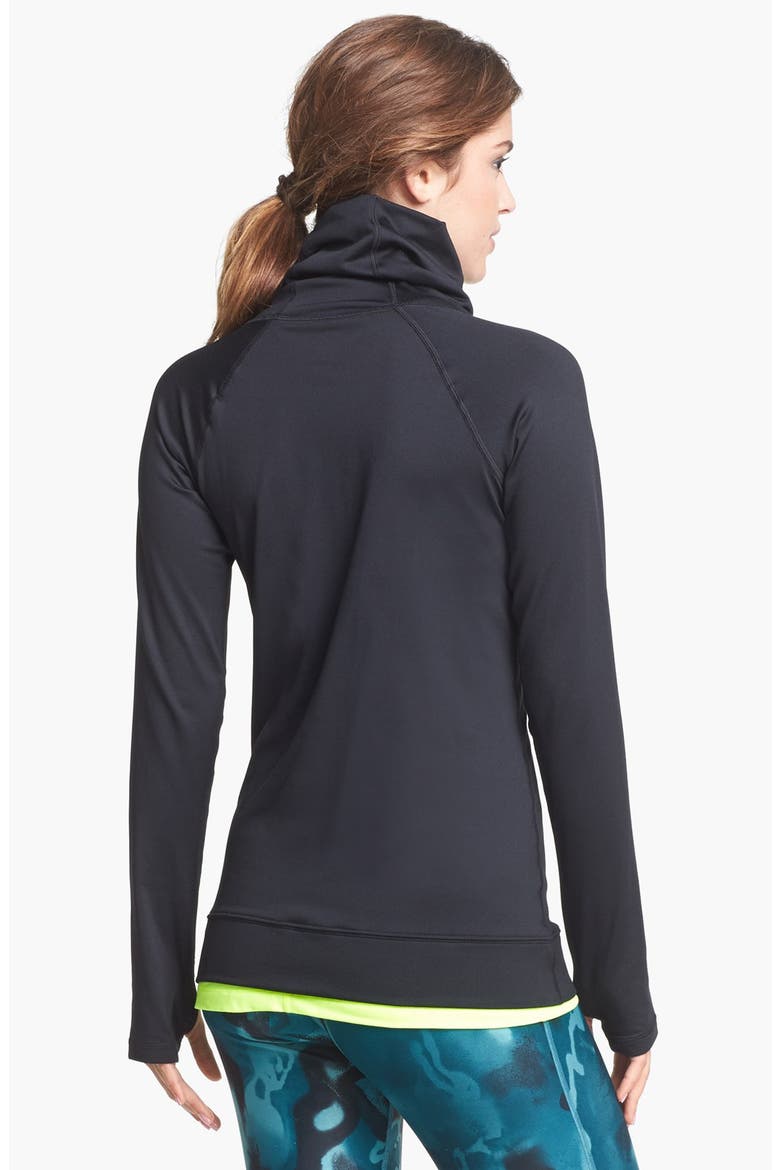 'Pro Hyperwarm' Training Top, Alternate, color, BLACK
