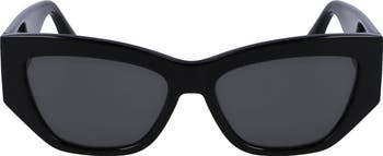 Victoria Beckham - 55mm Cat Eye Sunglasses Victoria Beckham Chain 55mm Cat Eye Sunglasses | Nordstromrack main image 2