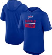 Nike Men's Nike Royal Buffalo Bills Lockup Tri-Blend Hoodie T-Shirt