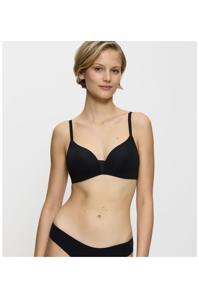 Flex Smart Wireless Padded Bra, Alternate, color, Black