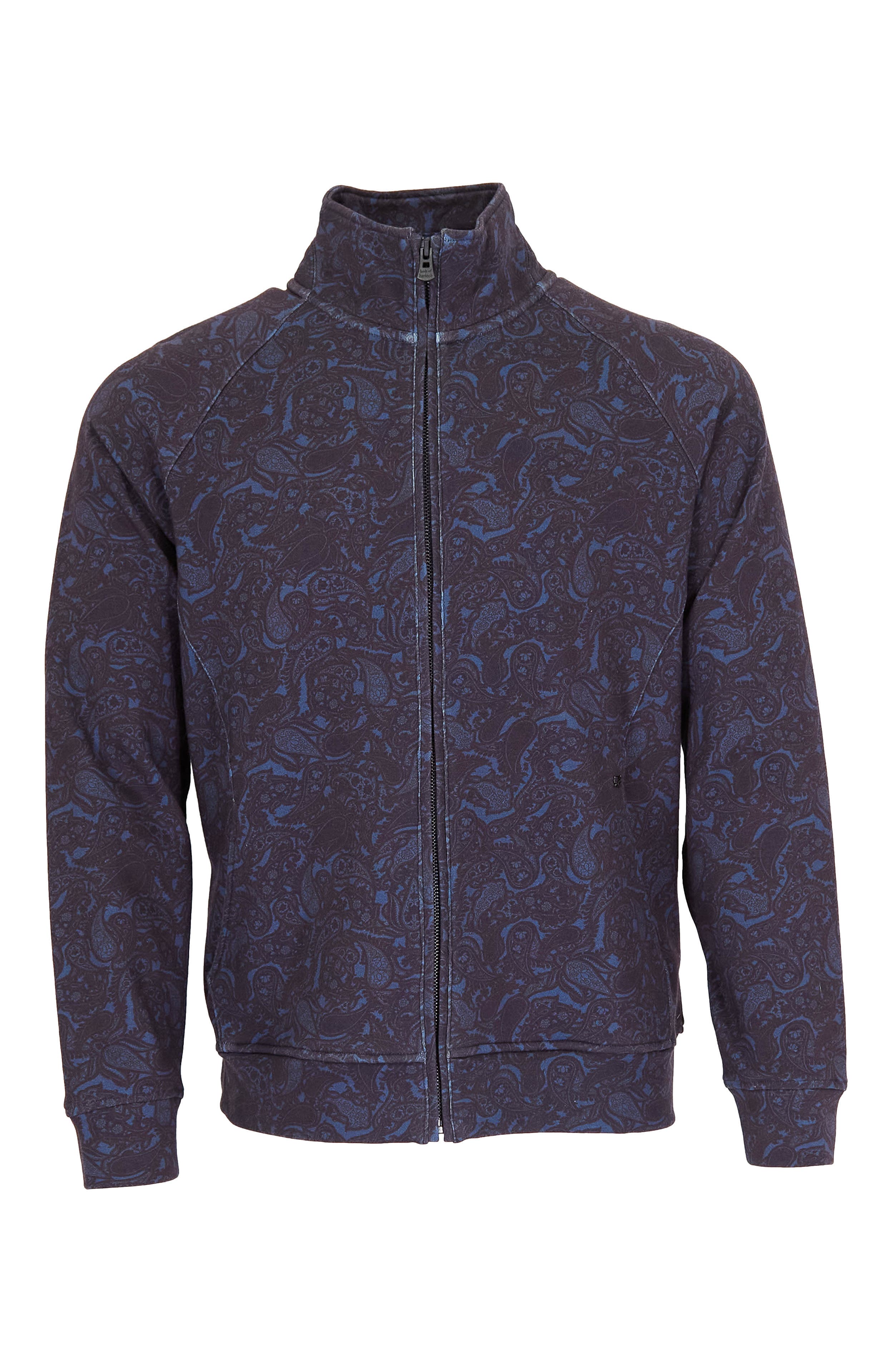 selected Madrid Paisley Navy