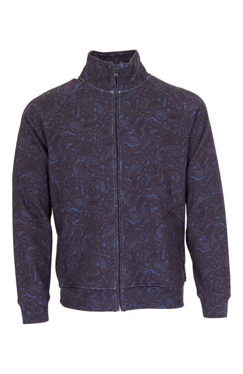 Neville Brushed Interlock Full-zip Jacket