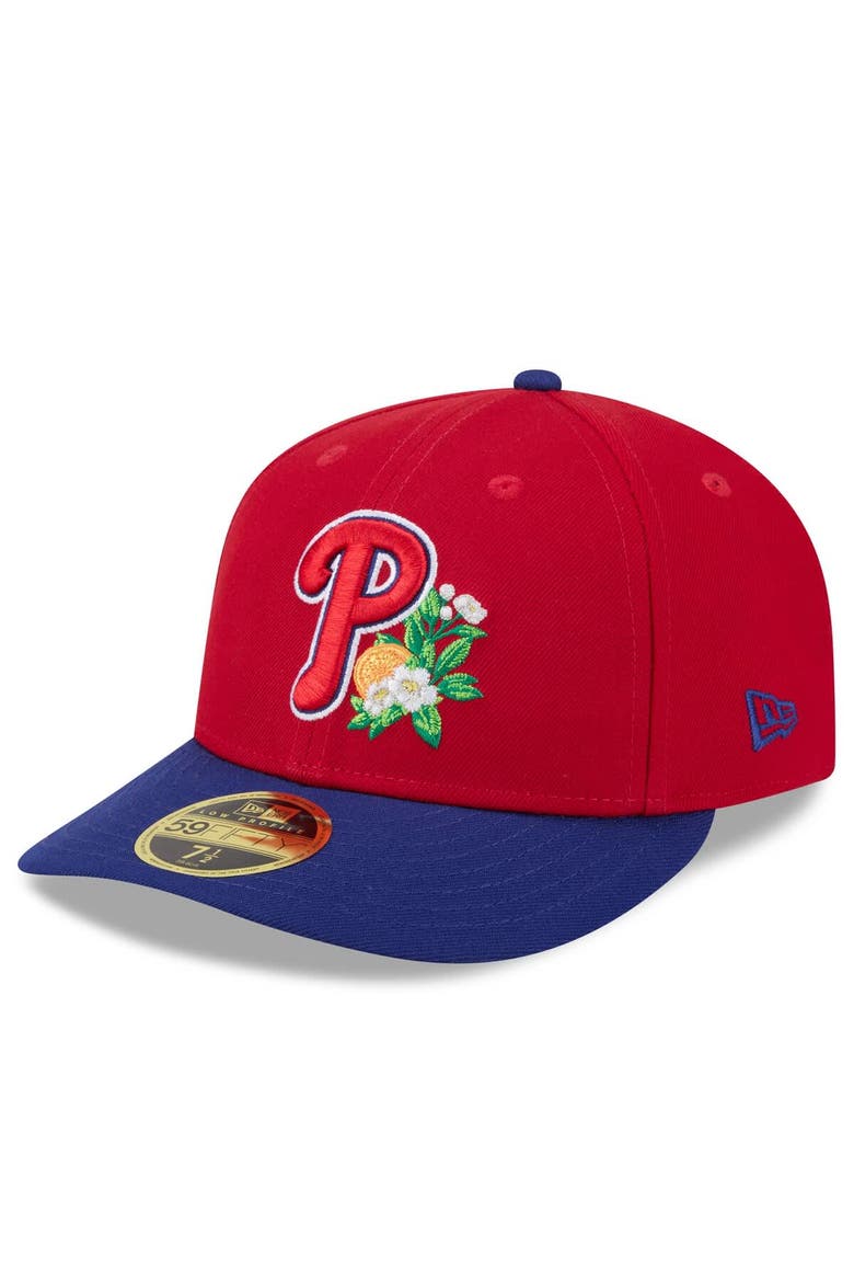 Men's New Era  Red/Royal Philadelphia Phillies 2026 Spring Training Low Profile 59FIFTY Fitted Hat, Alternate, color, Red