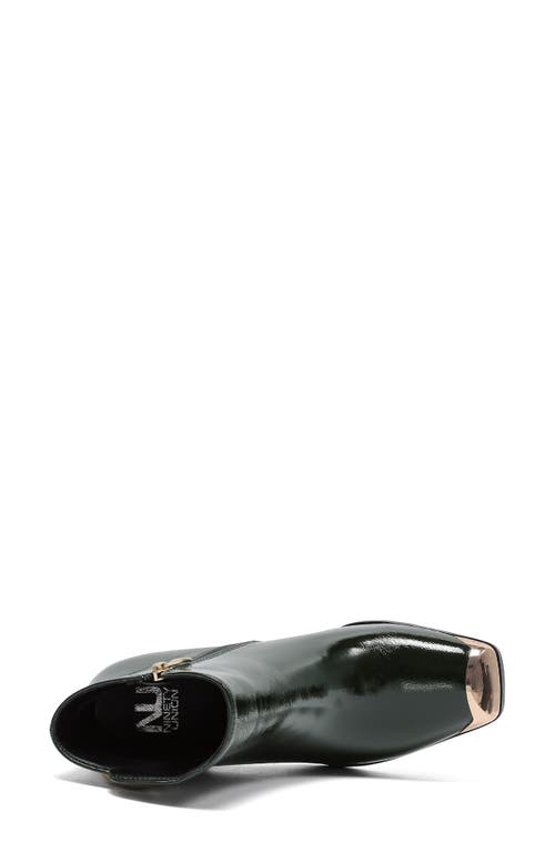 Ninety Union Frisco Cap Toe Bootie In Green