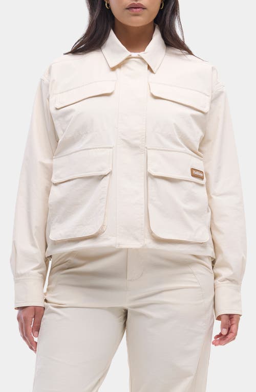 Halfdays Nan Field Jacket In Oatmilk