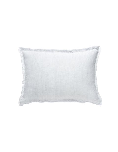 Fringe Soft Linen Pillow Cover Only