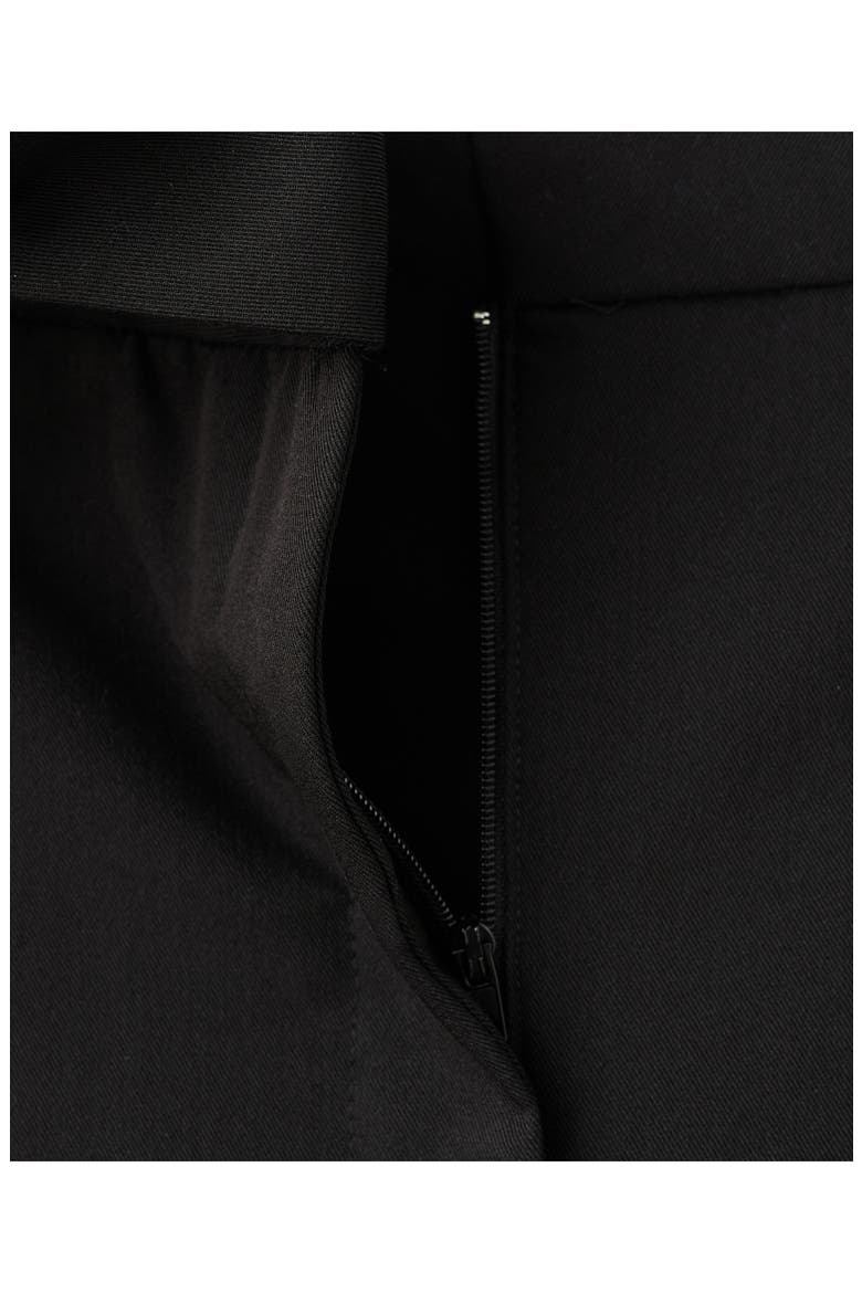 Pleated Wide Leg Pants, Alternate, color, BLACK