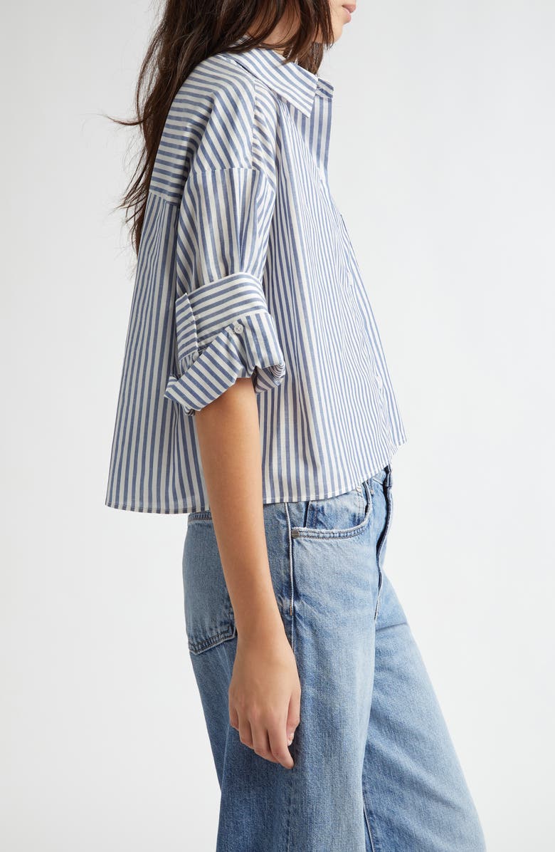 TWP Next Ex Crop Button-Up Top, Alternate, color, 