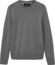 AllSaints Mode Merino Wool Crewneck Sweater
