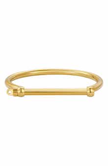 Adornia Men's Tarnish Resistant Bangle Bracelet