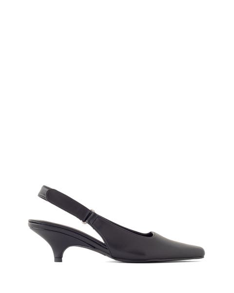 Newark Pointed-Toe Slingback Heel